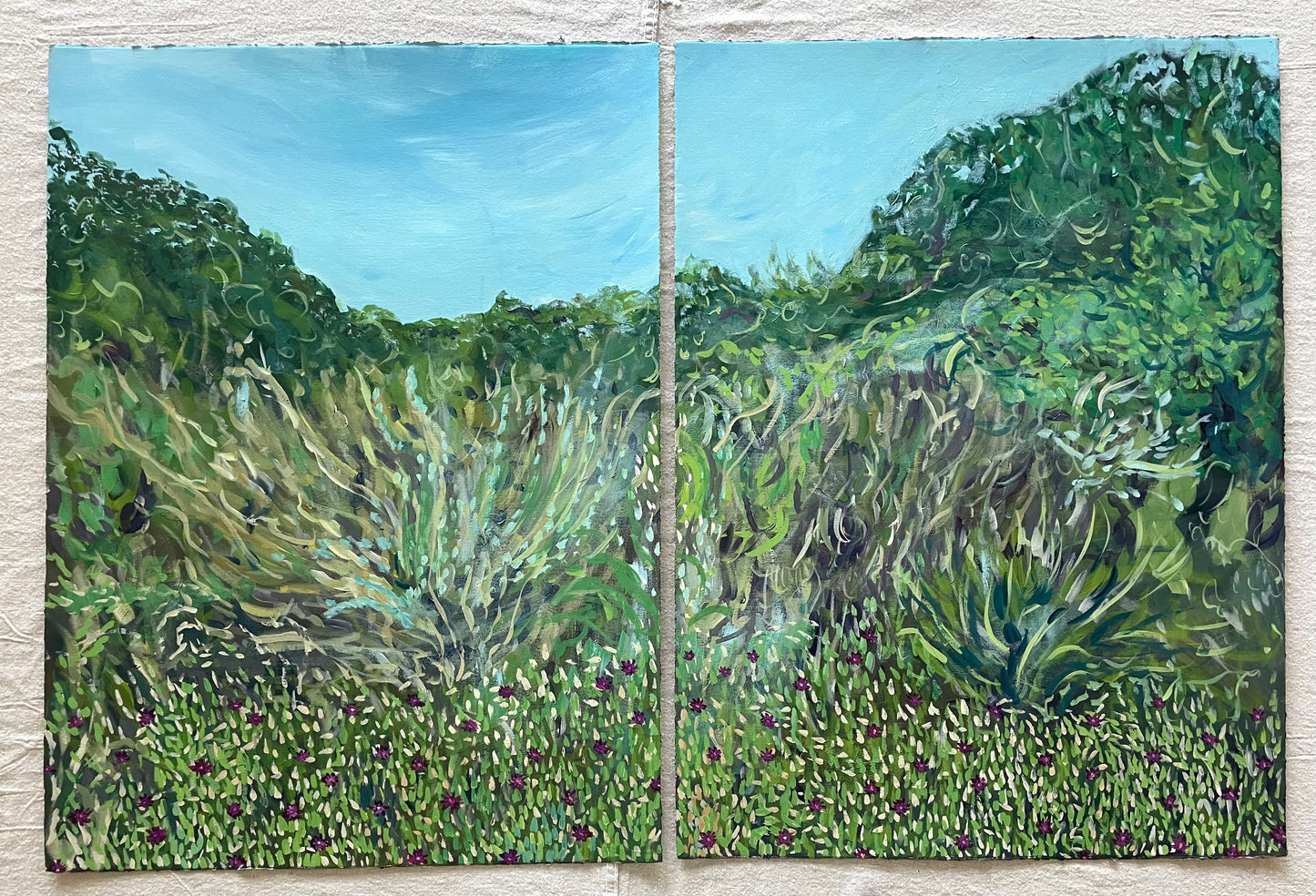 In it Together Diptych